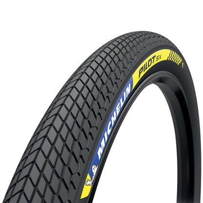 Michelin - Bicycle Pilot SX Bike Tire 20''x1.70 60TPI - Black 37241_1125347