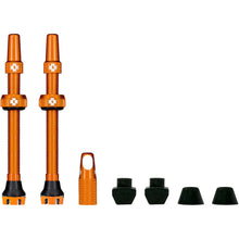 Muc-Off V2 Tubeless Valve Presta 60mm - Orange - Pair [MPN: 20431]_1300164