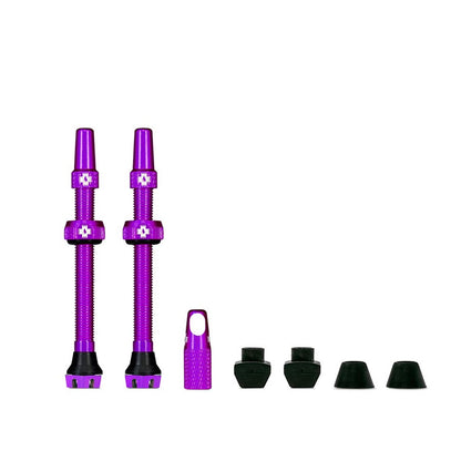 Muc-Off V2 Tubeless Valve Presta 60mm - Purple - Pair [MPN: 20433]_1125413