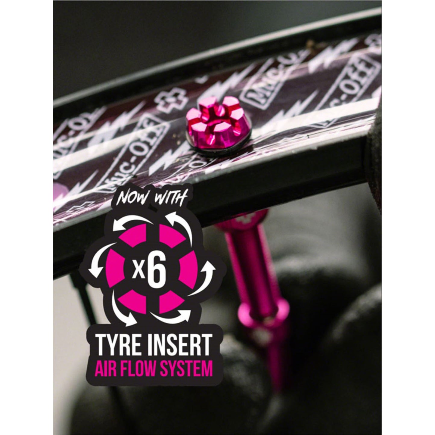 Muc-Off V2 Tubeless Valve Presta 60mm - Purple - Pair [MPN: 20433]_1300179