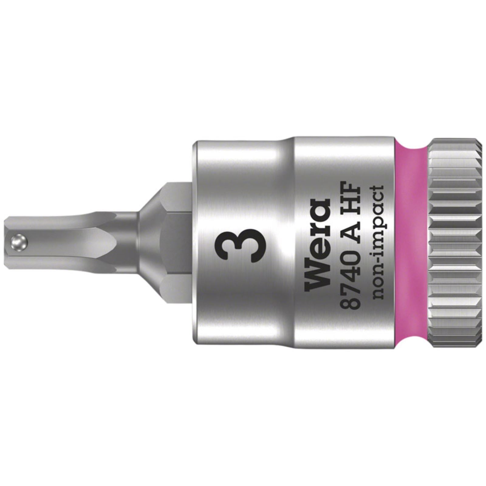 Wera 8740A HF Zyklop 1/4'' Drive Hex 3.0 x 28mm with HF [MPN: 05003332001]_1292928