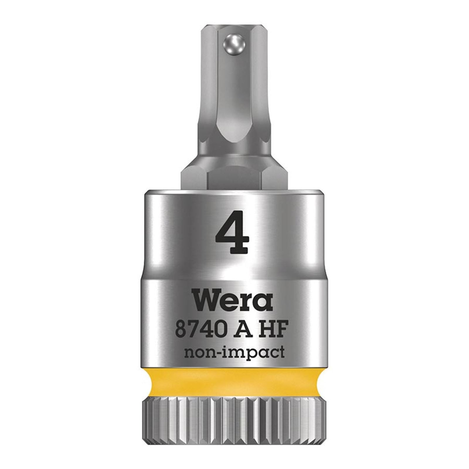 Wera 8740A HF Zyklop 1/4'' Drive Hex 4.0 x 28mm with HF [MPN: 05003333001]_1125460