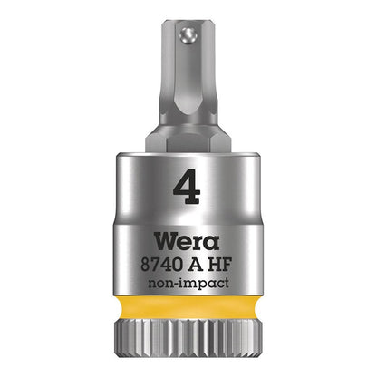 Wera 8740A HF Zyklop 1/4'' Drive Hex 4.0 x 28mm with HF [MPN: 05003333001]_1125460