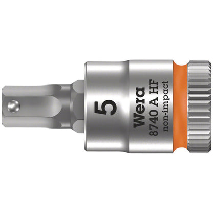 Wera 8740A HF Zyklop 1/4'' Drive Hex 5.0 x 28mm with HF [MPN: 05003335001]_1292792