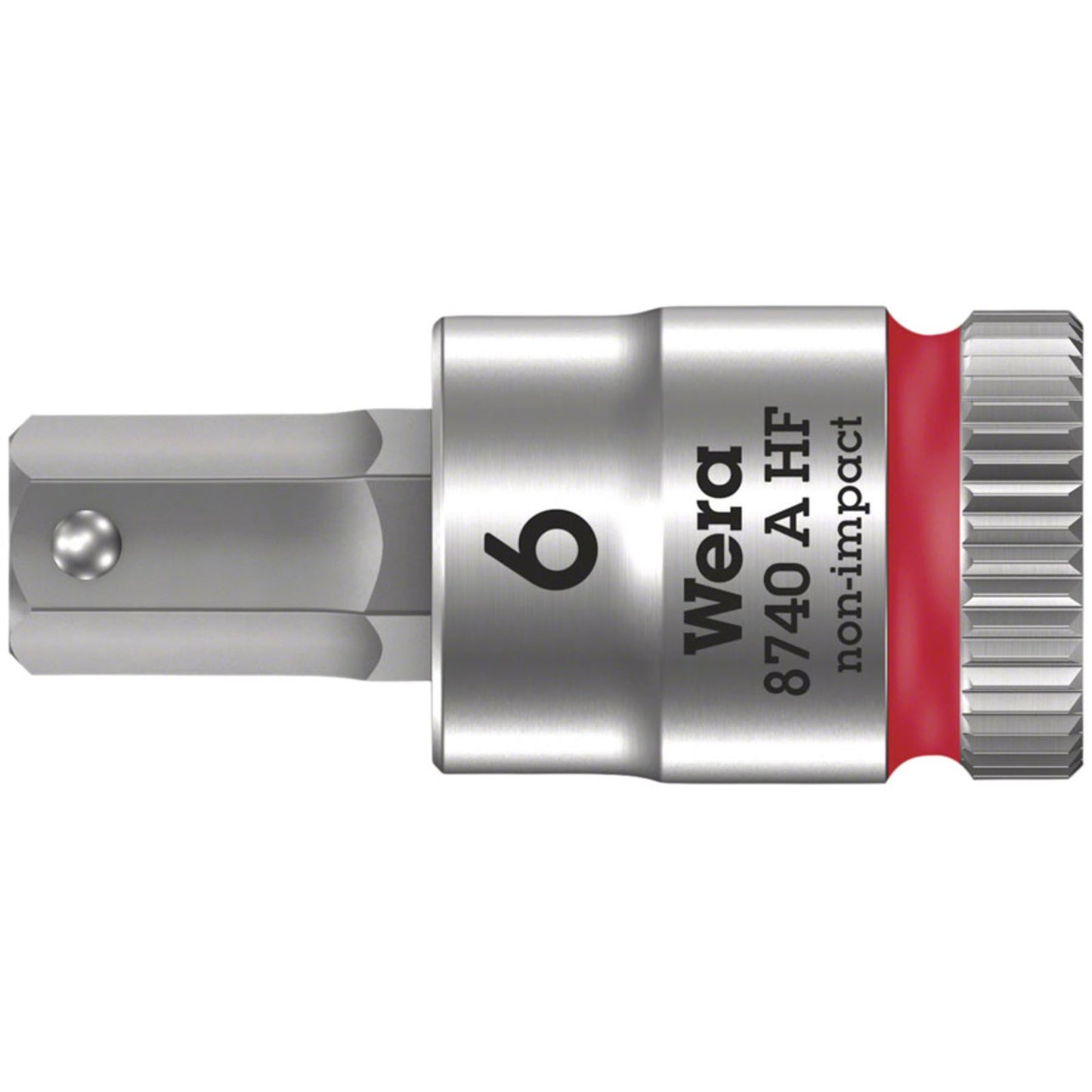 Wera 8740A HF Zyklop 1/4'' Drive Hex 6.0 x 28mm with HF [MPN: 05003337001]_1292861