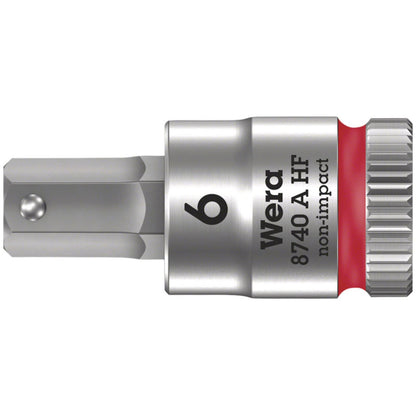 Wera 8740A HF Zyklop 1/4'' Drive Hex 6.0 x 28mm with HF [MPN: 05003337001]_1292861