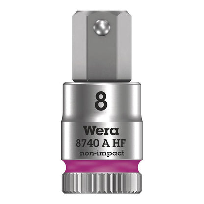 Wera 8740A HF Zyklop 1/4'' Drive Hex 8.0 x 28mm with HF [MPN: 05003339001]_1125464