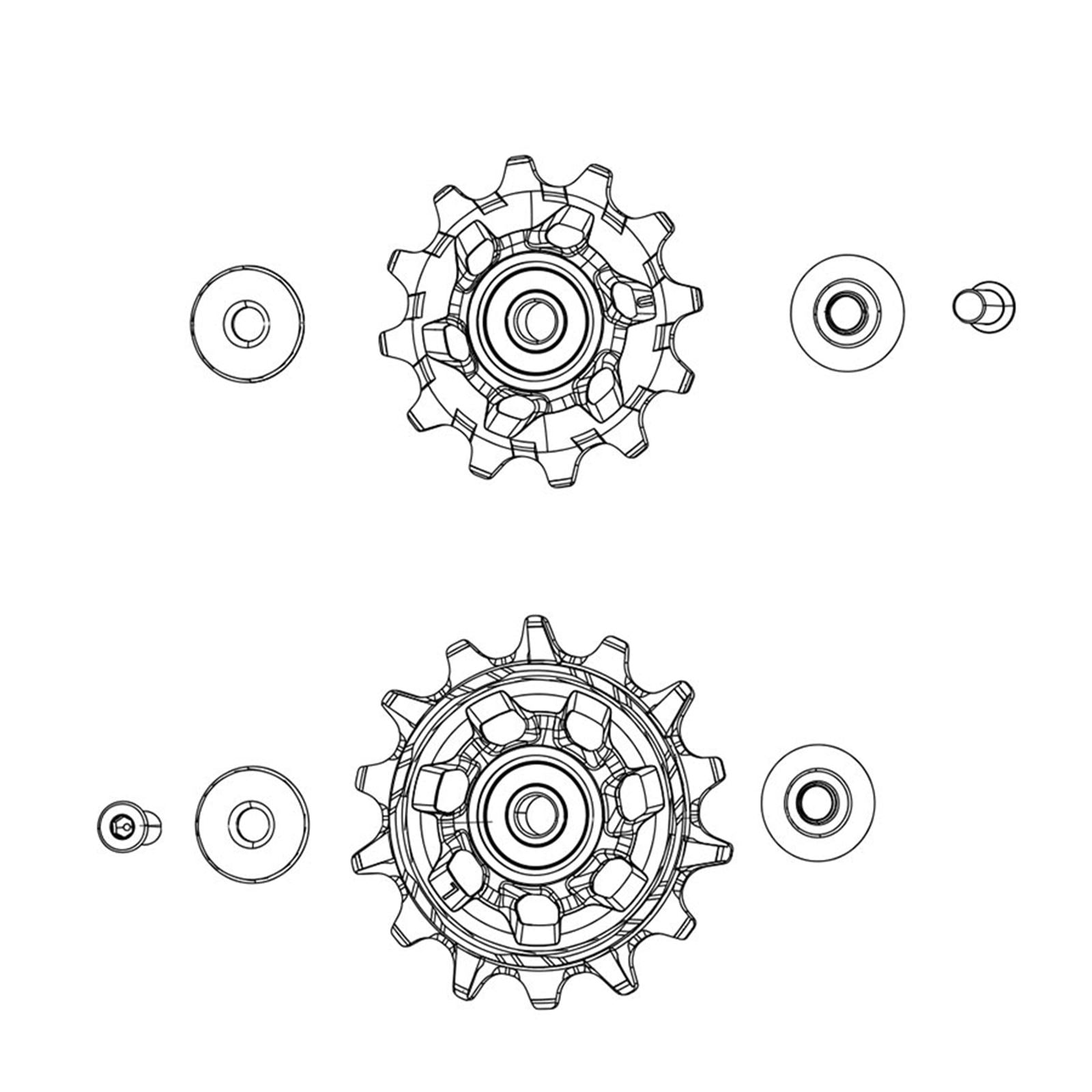 SRAM GX Eagle AXS Pulley Kit [MPN: 11.7518.103.000]_1125448