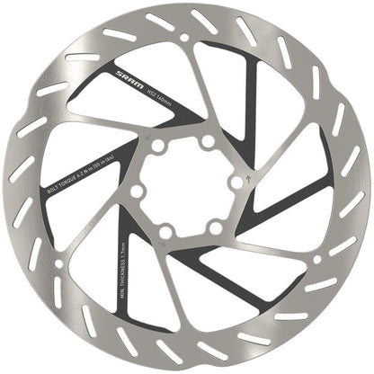 SRAM HS2 6-bolt Rotor - 160mm ISO 6B [MPN: 00.5018.176.000]_1340574