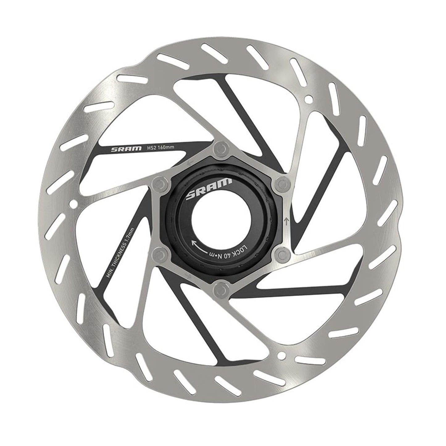 SRAM HS2 Center Lock Rotor - 160mm [MPN: 00.5018.176.004]_1125503