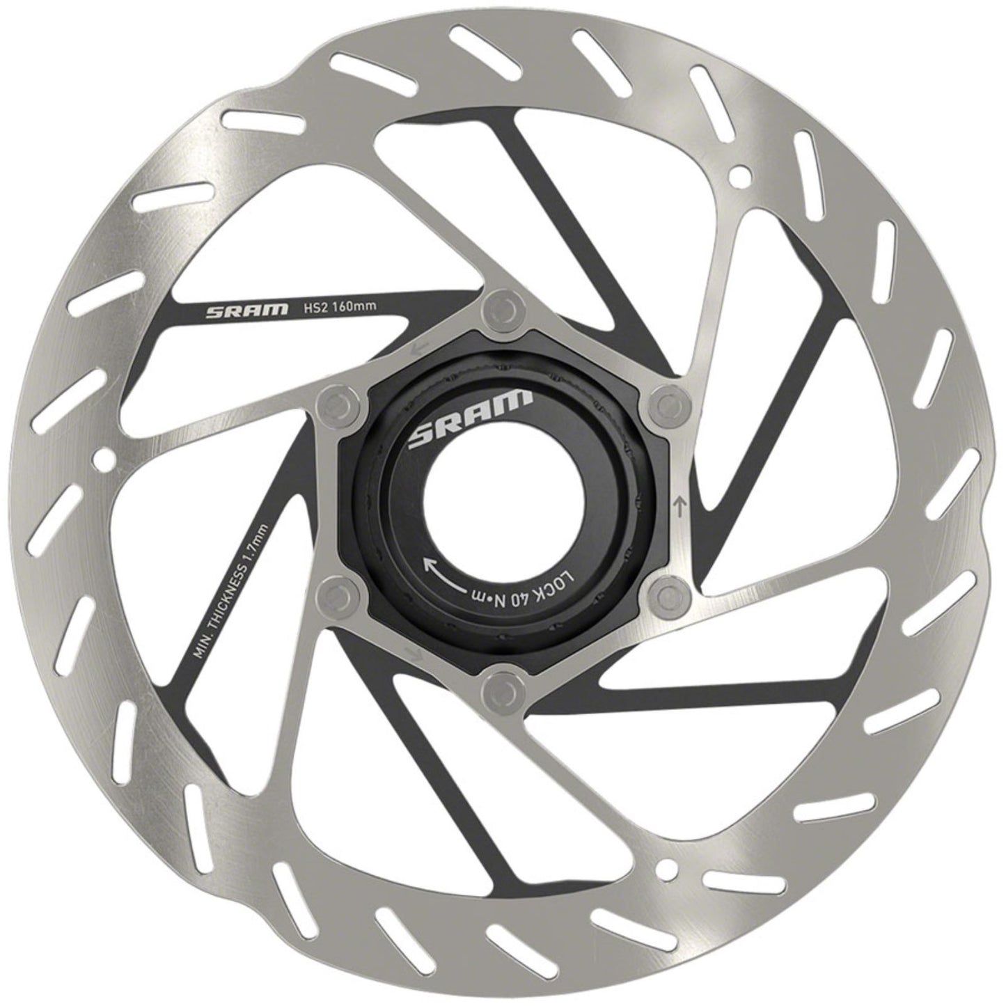 SRAM HS2 Center Lock Rotor - 160mm [MPN: 00.5018.176.004]_1340580