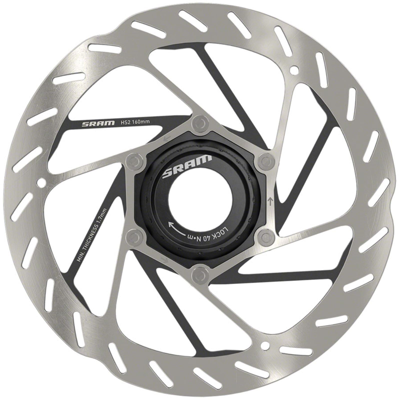 SRAM HS2 Center Lock Rotor - 160mm [MPN: 00.5018.176.004]_1340580