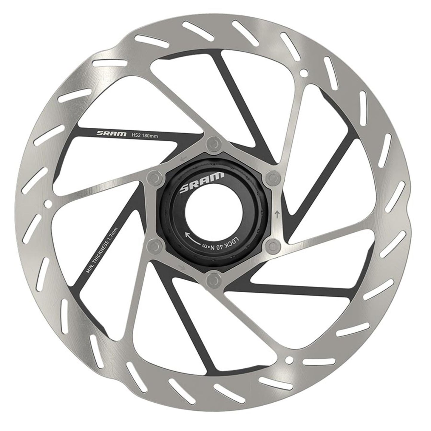 SRAM HS2 Center Lock Rotor - 180mm [MPN: 00.5018.176.005]_1125504