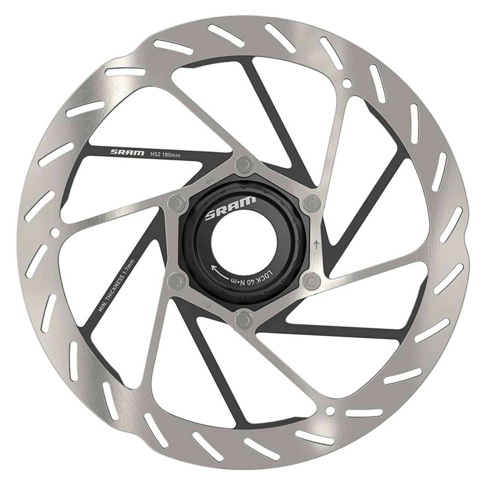 SRAM HS2 Center Lock Rotor - 180mm [MPN: 00.5018.176.005]_1125504
