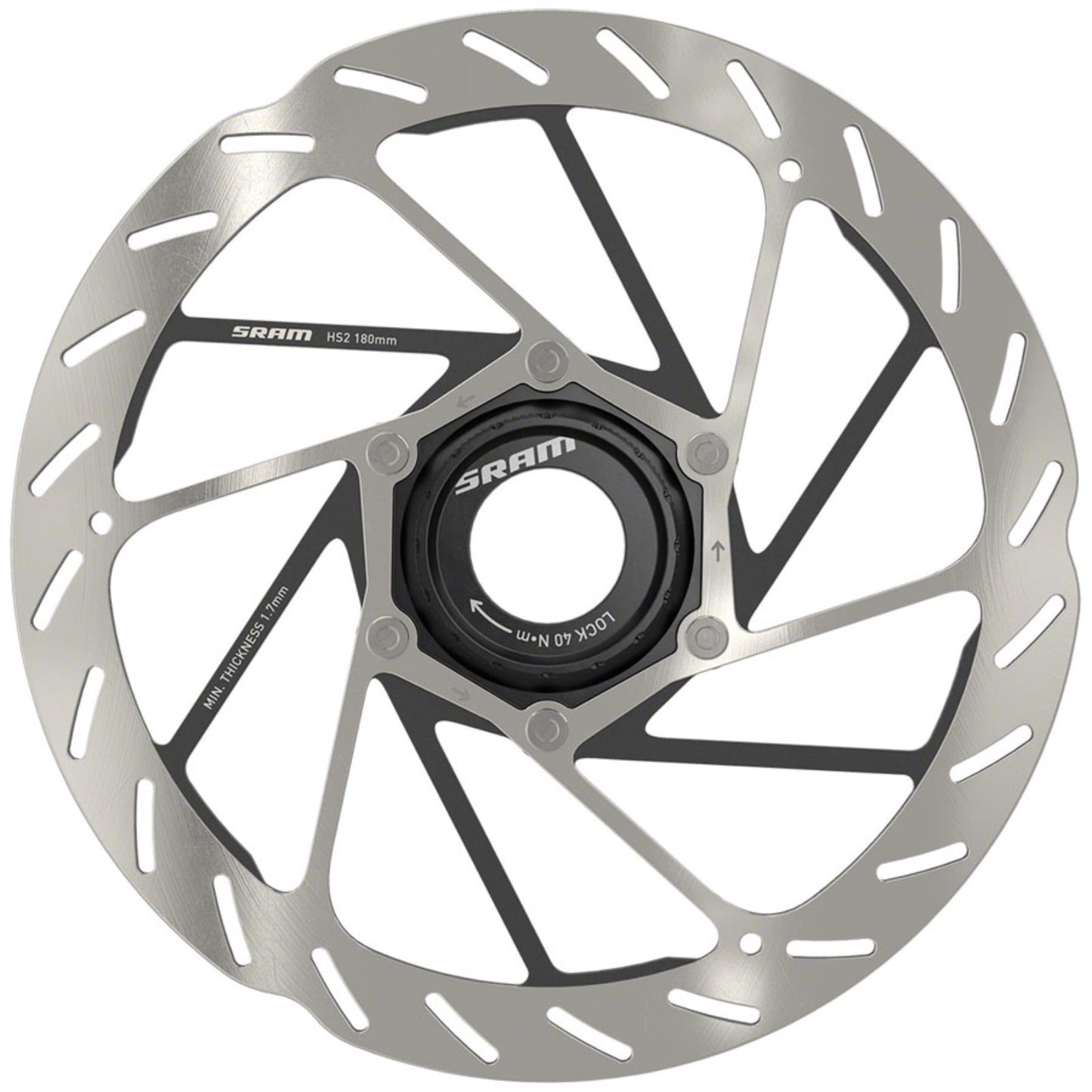 SRAM HS2 Center Lock Rotor - 180mm [MPN: 00.5018.176.005]_1340578