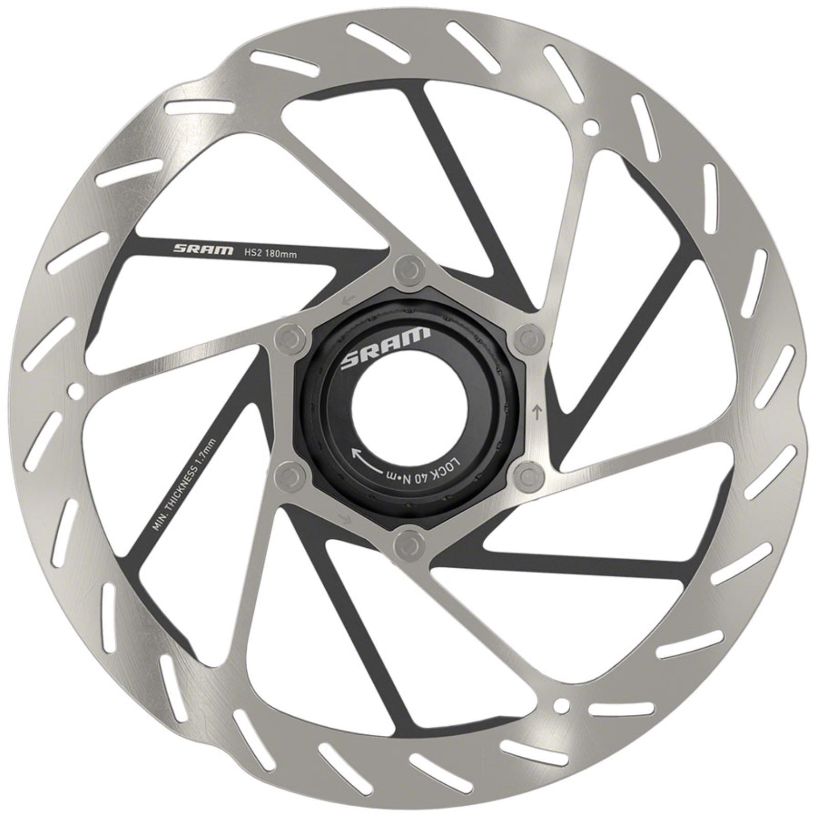 SRAM HS2 Center Lock Rotor - 180mm [MPN: 00.5018.176.005]_1340578