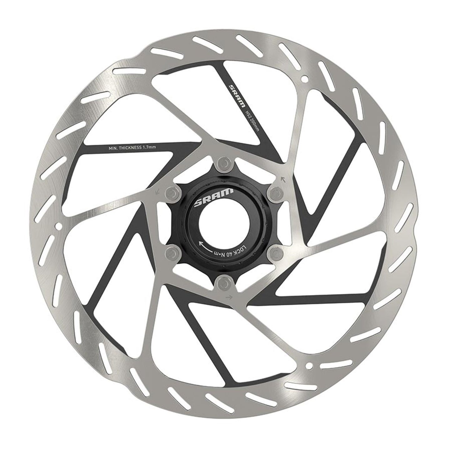 SRAM HS2 Center Lock Rotor - 200mm [MPN: 00.5018.176.006]_1125505