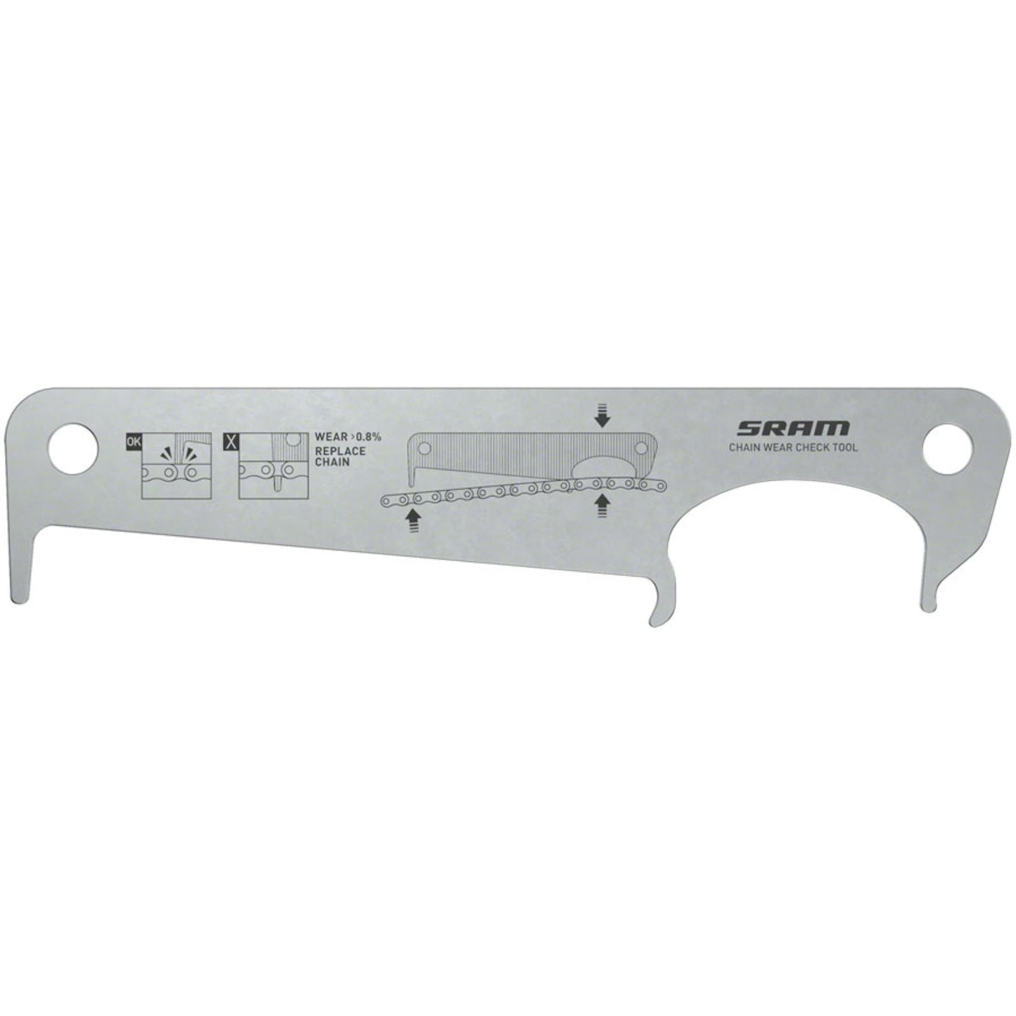 SRAM Chain Wear Check Tool  Chain Tool [MPN: 00.2518.058.000]_1350215