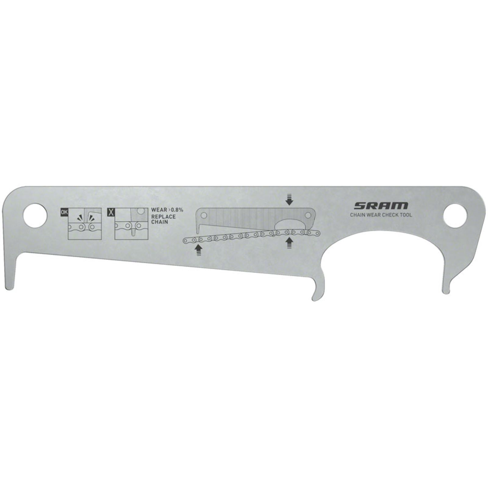 SRAM Chain Wear Check Tool  Chain Tool [MPN: 00.2518.058.000]_1350215