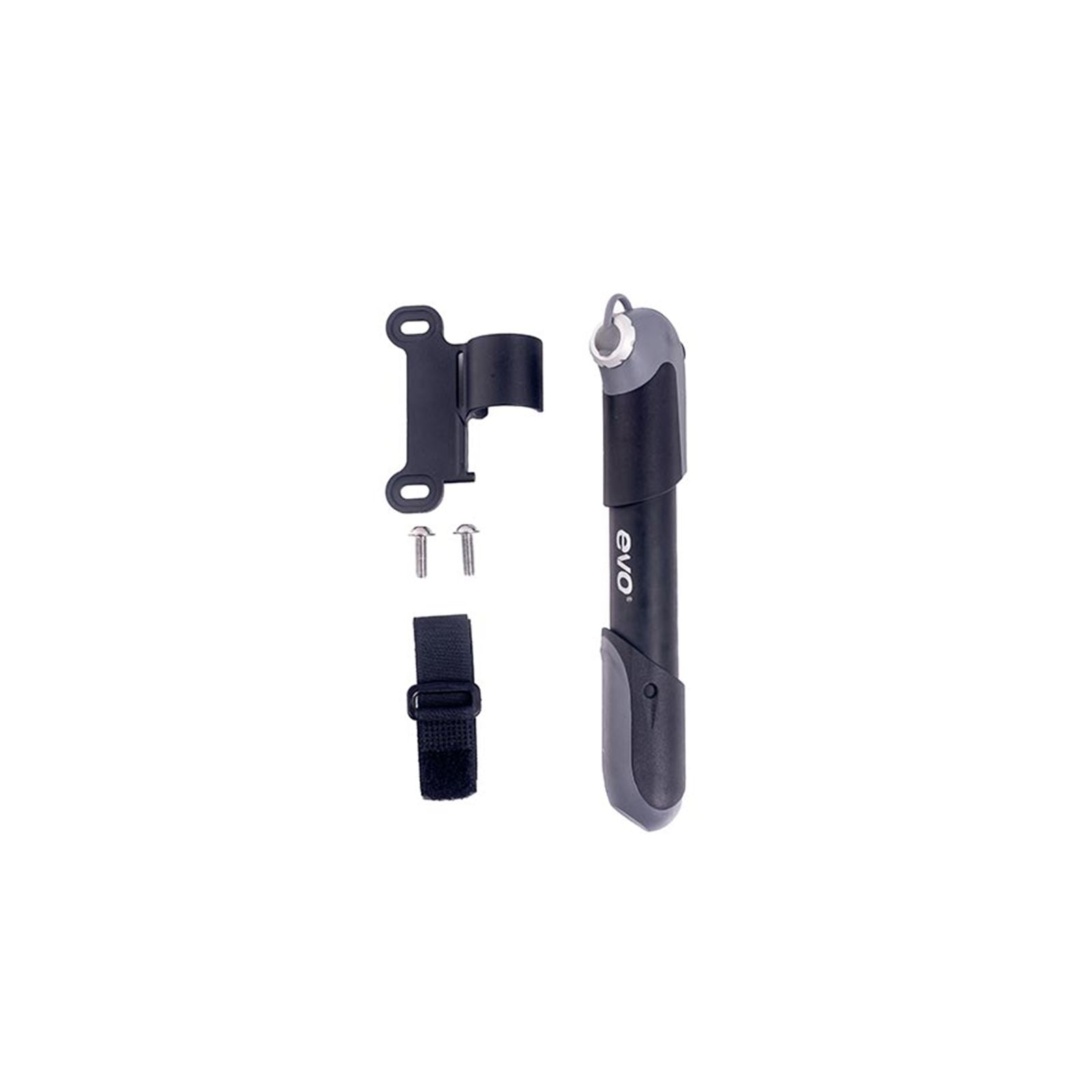 EVO Storm HP/HV Bike Pump 190mm 120psi Reversible - Black GP-62A_1125566