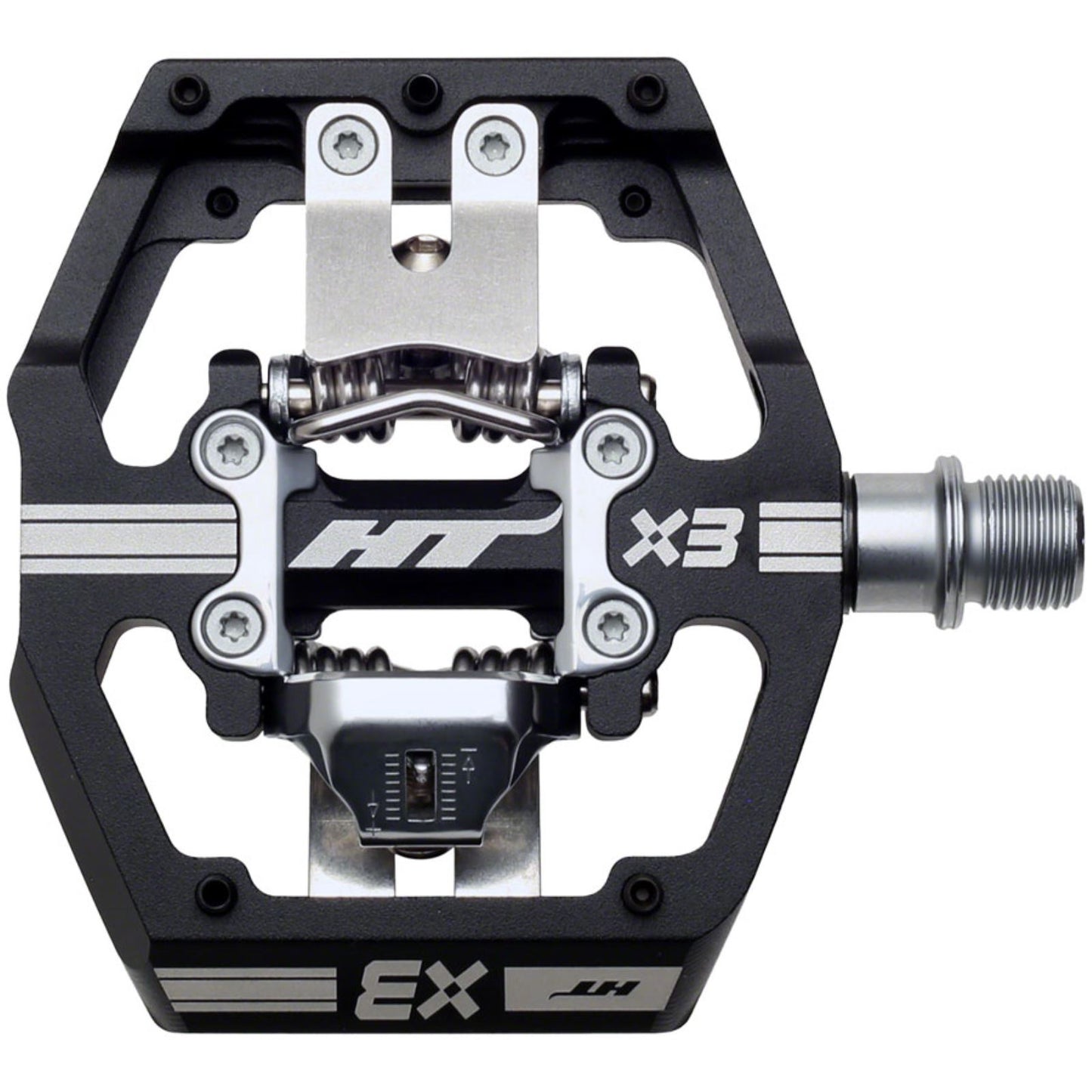 HT Components X3 DH Race - Pedals - 9/16''  - Black - Pair [MPN: 102001X3XXXX1J01G1X1]_1347958