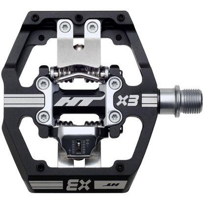 HT Components X3 DH Race - Pedals - 9/16''  - Black - Pair [MPN: 102001X3XXXX1J01G1X1]_1347958