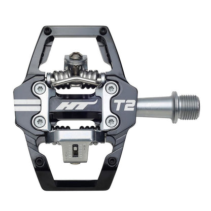 HT Components T2 Enduro Race - Pedals -  9/16'' - Black - Pair [MPN: 102001T2XXXX2Y02G1X1]_1125740