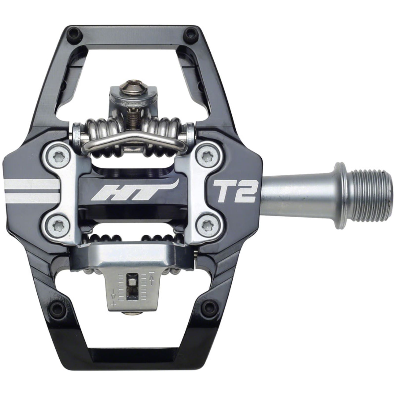 HT Components T2 Enduro Race - Pedals -  9/16'' - Black - Pair [MPN: 102001T2XXXX2Y02G1X1]_1347832