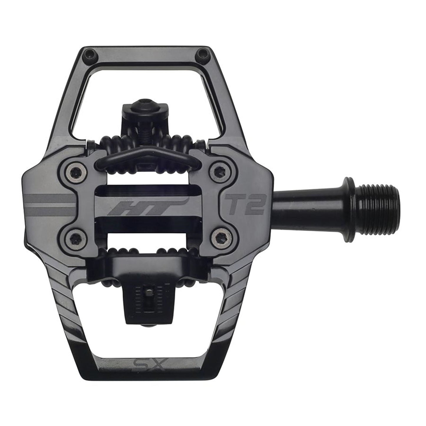 HT Components T2-SX BMX-SX  Pedals - 9/16''  - Stealth - Black - Pair [MPN: 102001T2SXXX2Y02D1X1]_1125748