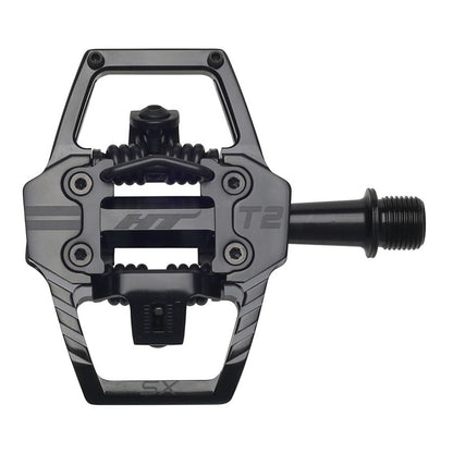 HT Components T2-SX BMX-SX  Pedals - 9/16''  - Stealth - Black - Pair [MPN: 102001T2SXXX2Y02D1X1]_1125748