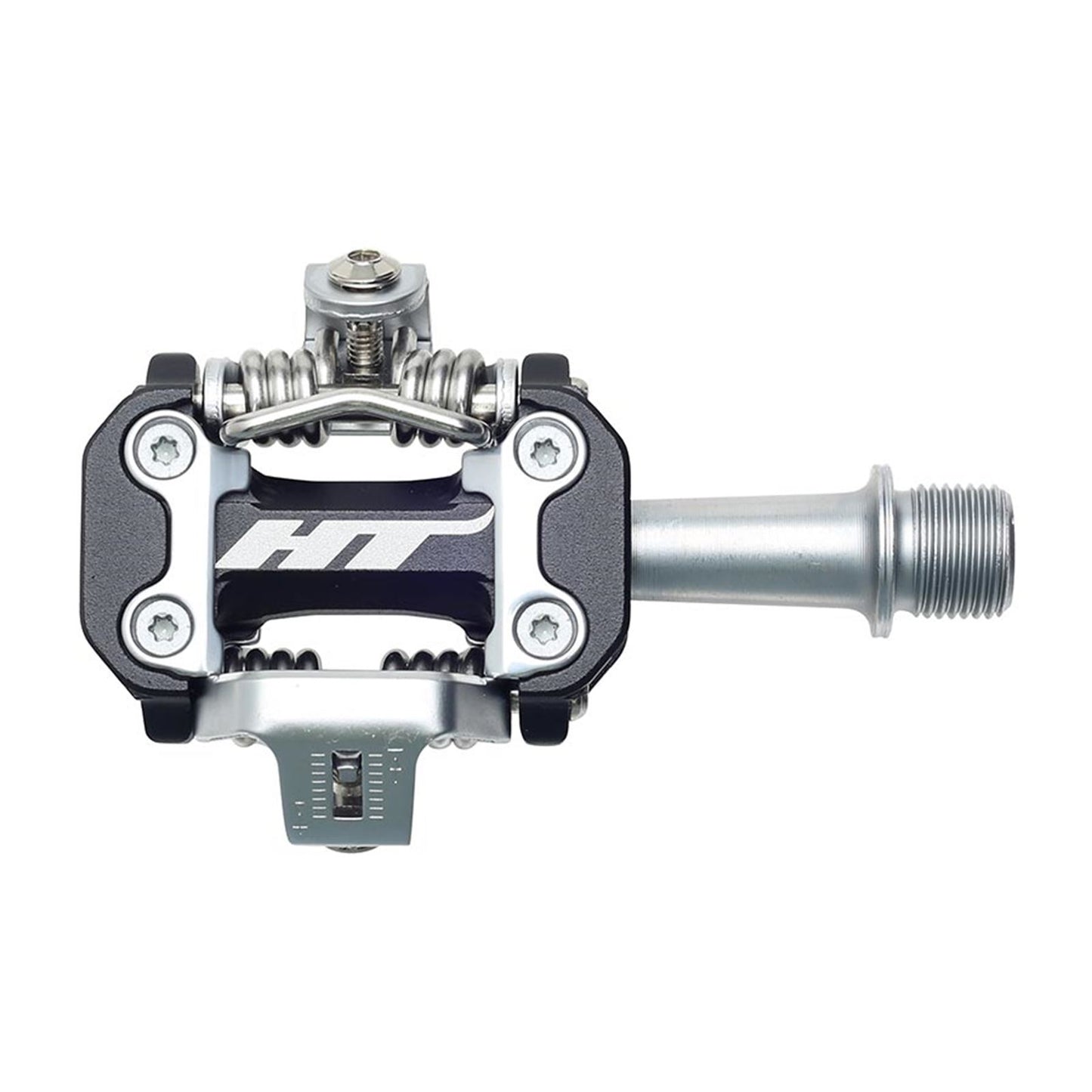 HT Components M2 Leopard M Bike Pedals - Aluminum - Black - Pair [MPN: 102001M2XXXX1J01G1X1]_1125750