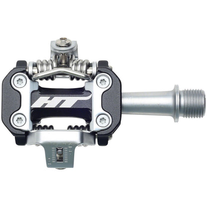HT Components M2 Leopard M Bike Pedals - Aluminum - Black - Pair [MPN: 102001M2XXXX1J01G1X1]_1348067
