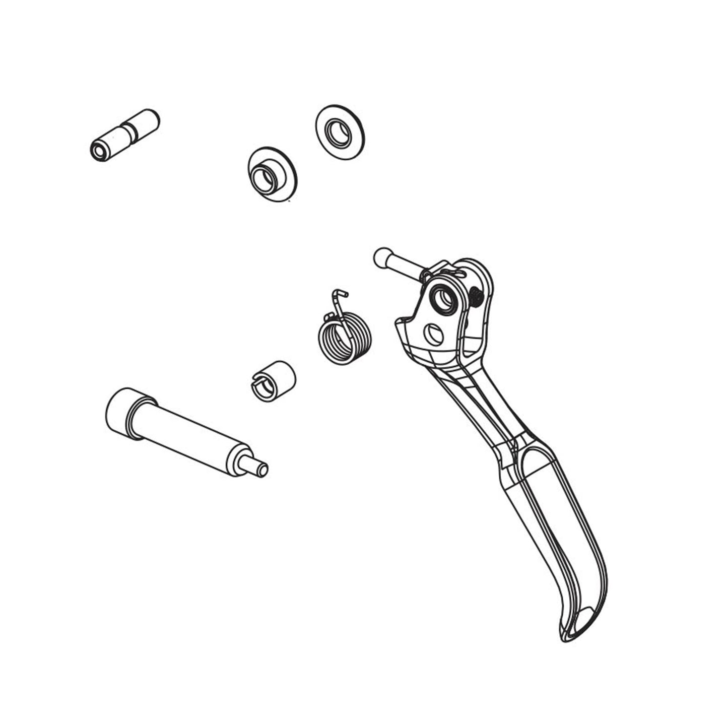 SRAM Level TL Lever Blade Kit [MPN: 11.5018.003.018]_1125799