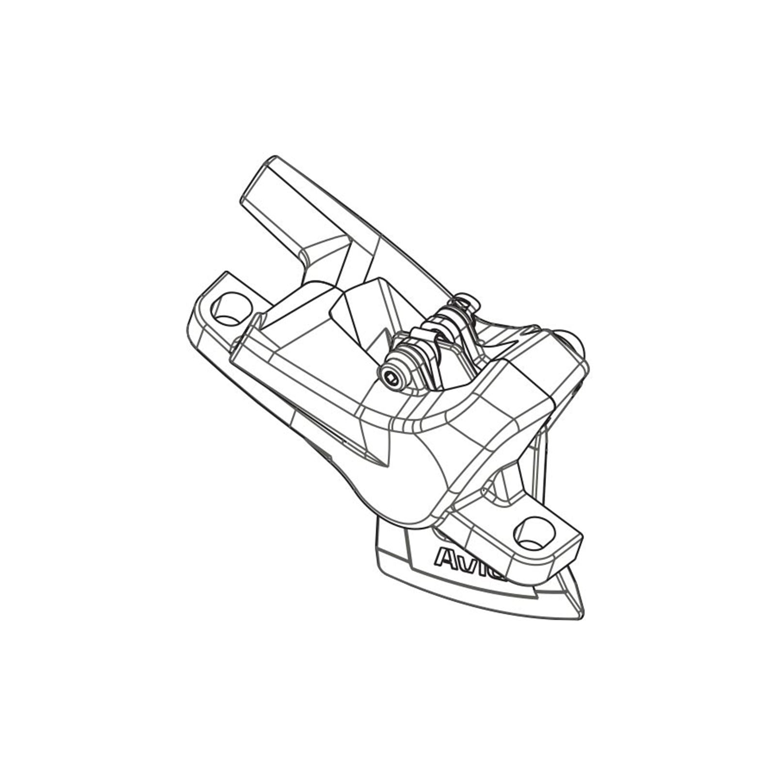SRAM Level T Caliper Assembly  11.5018.008.027 [MPN: 11.5018.008.027]_1125779