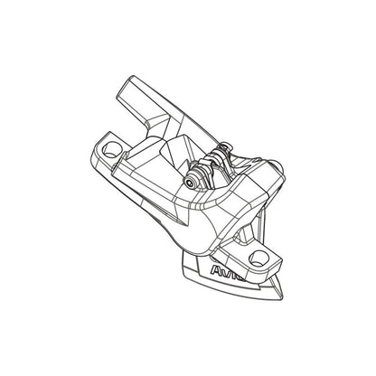 SRAM Level T Caliper Assembly  11.5018.008.027 [MPN: 11.5018.008.027]_1125779