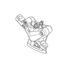 SRAM TL Caliper Assembly, Post Mount (non-CPS), Front/Rear, Black  [MPN: 11.5018.008.028]_1125780