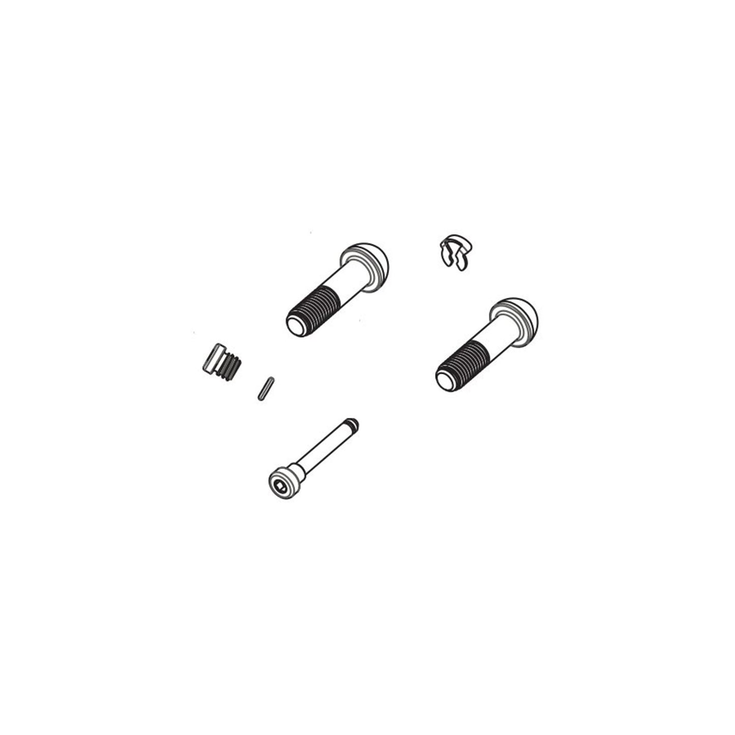 SRAM Level T Caliper Hardware Kit [MPN: 11.5018.021.005]_1125785