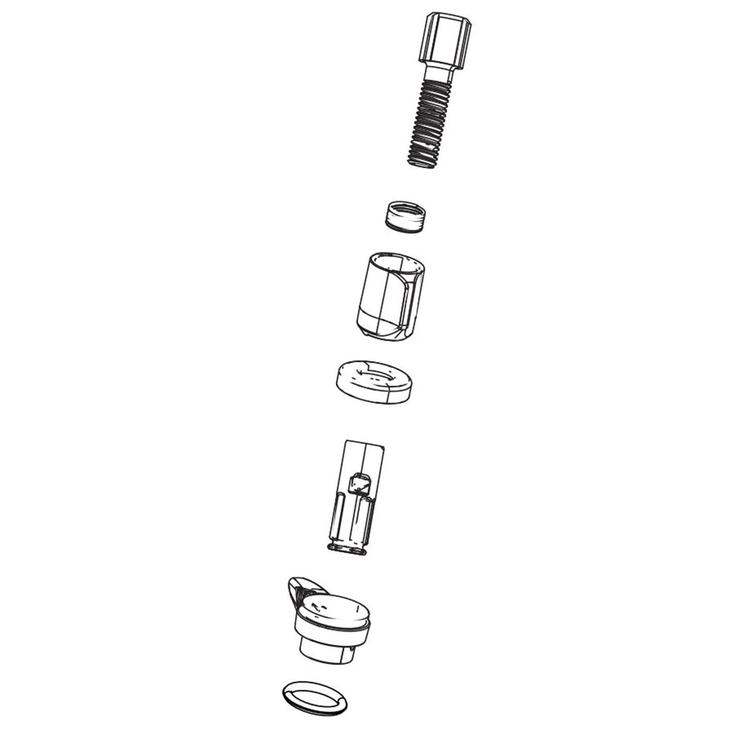 SRAM Red 2013 Brake Adjusting Barrel/QR - Kit  [MPN: 11.5118.000.000]_1125798