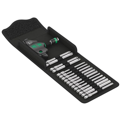 Wera Kraftform Kompakt 400 Screwdriver 1/4'' Hex Kit [MPN: 05057470001]_1125871