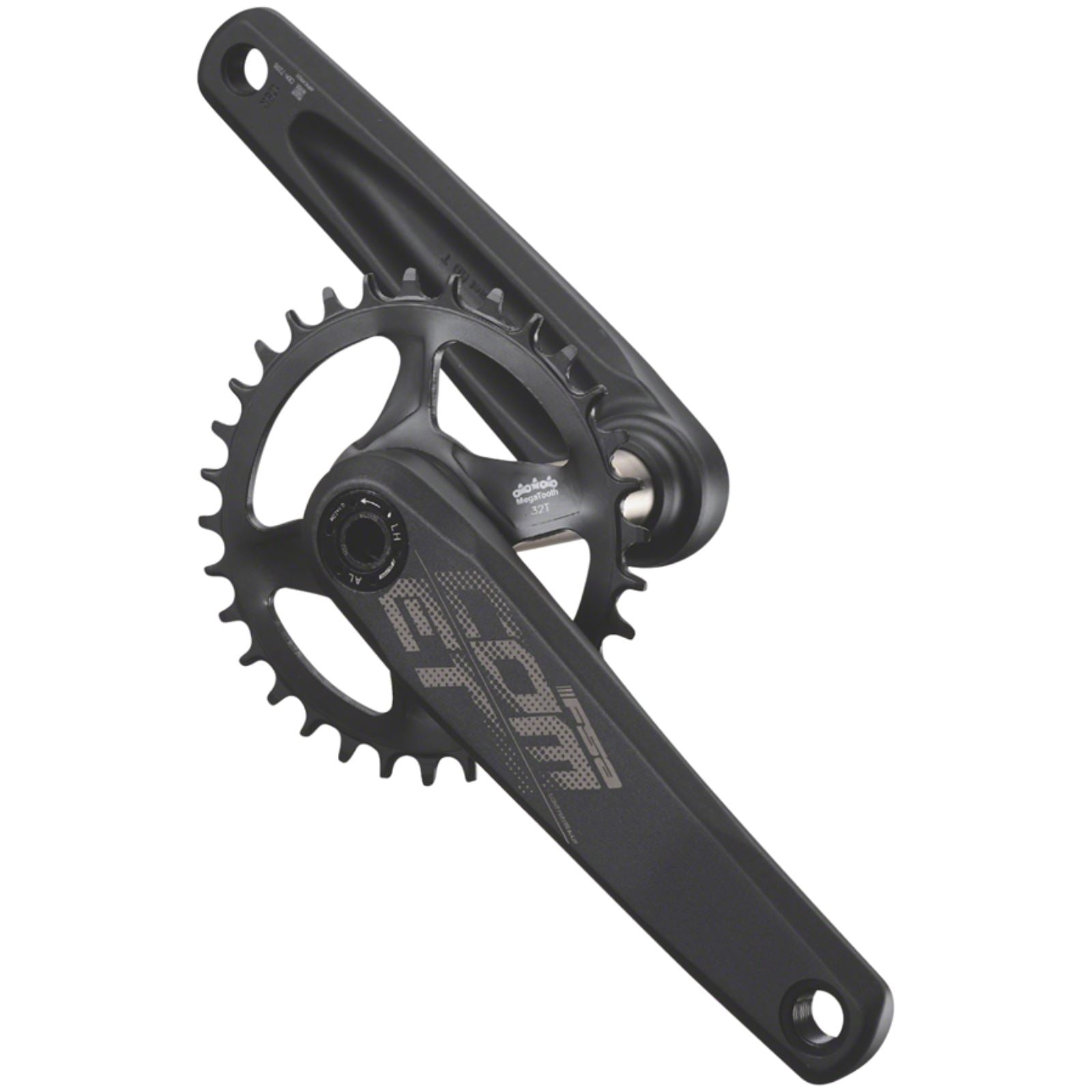Full Speed Ahead Comet HD Modular 1x ME Crankset - 175mm - Black - Boost [MPN: 313-0337435050]_1275991