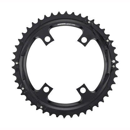 SRAM Road 110mm Asymmetrical Chainring Teeth: 46 - Aluminum - Black [MPN: 11.6218.039.001]_1125915
