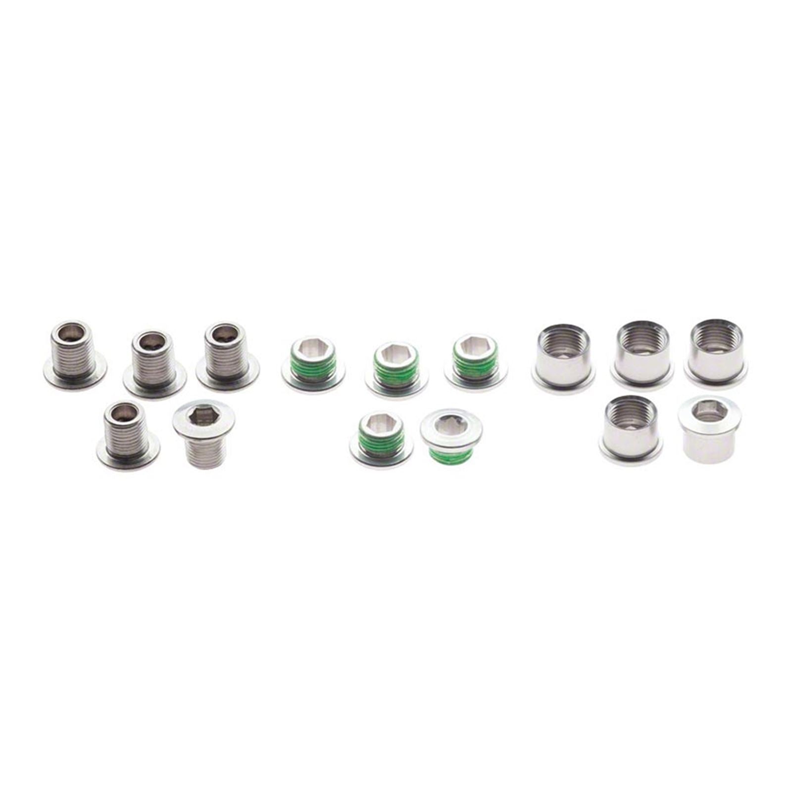 SRAM Aluminum Chainring Bolts M8.5X7/M8.5X5 - Silver - Set of 5 [MPN: 11.6915.018.000]_1130267