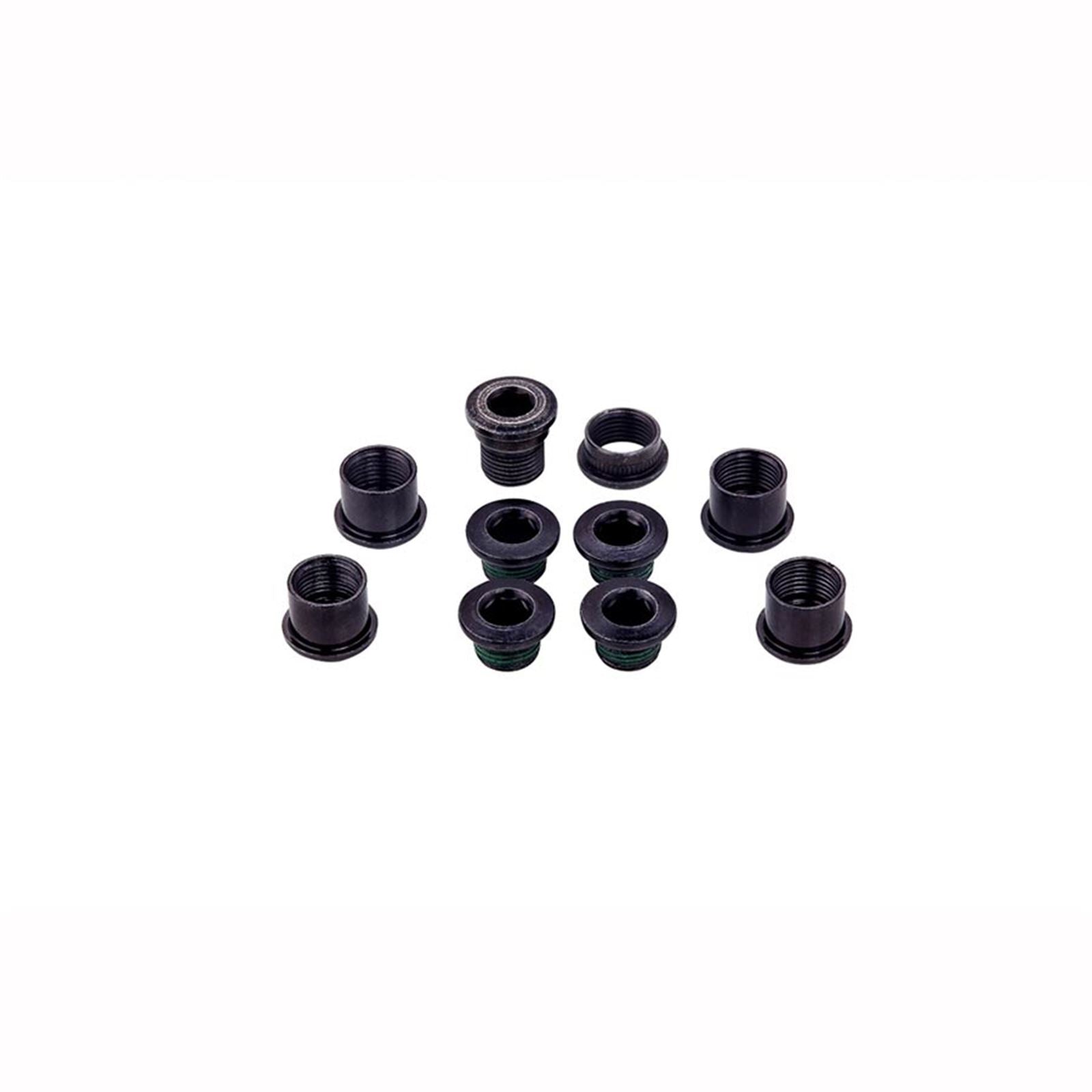 SRAM Steel Chainring Bolts M8.5X7/M8.5X5 - Black - Set of 5 [MPN: 11.6918.000.000]_1125916