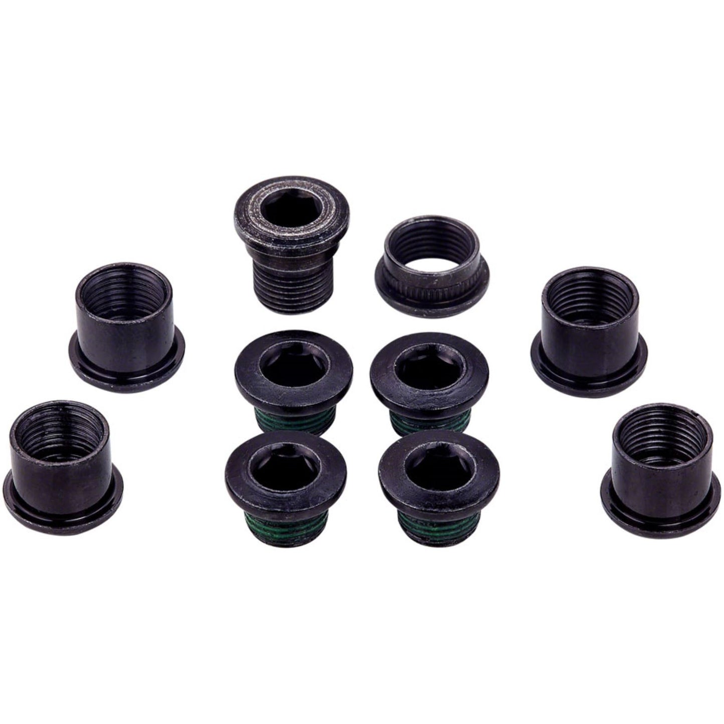 SRAM Steel Chainring Bolts M8.5X7/M8.5X5 - Black - Set of 5 [MPN: 11.6918.000.000]_1230711