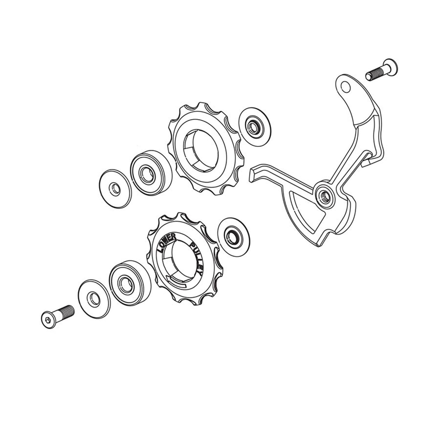 SRAM Rival Cage/Pulley Kit  [MPN: 11.7515.033.040]_1125919