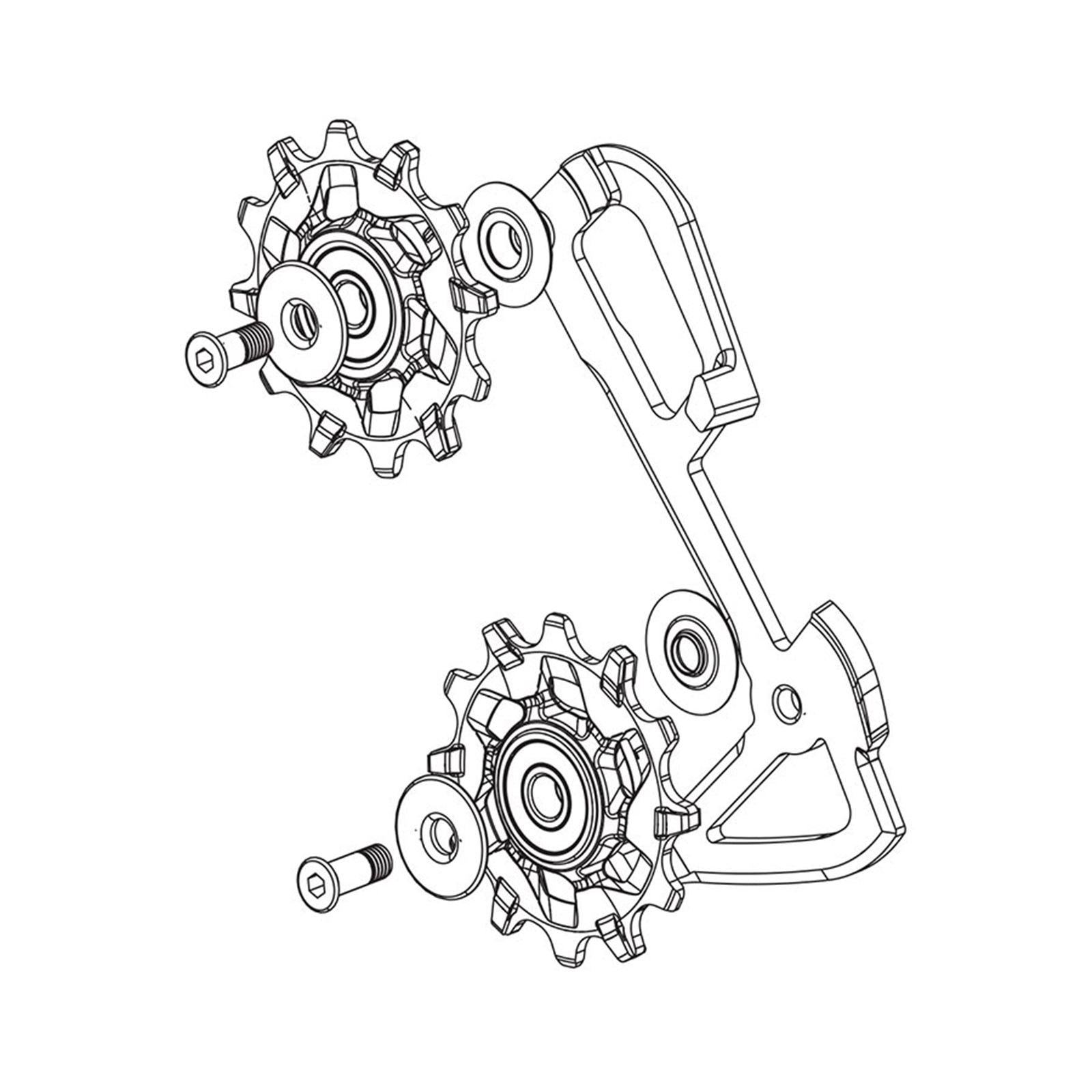 SRAM X01/X1 11sp Inner Cage/Pulley Kit [MPN: 11.7518.030.000]_1125924