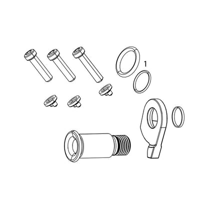 SRAM GX 2x11 B-Bolt and Screw Kit [MPN: 11.7518.049.000]_1125878