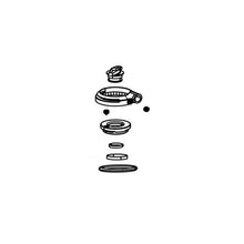 RockShox Compression Damper Knob Kit for SID Charger 11.4015.547.180_1126006