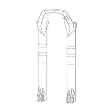 RockShox Lower Leg for RVL 2927+B Diffusion Black 11.4018.006.255_1126014