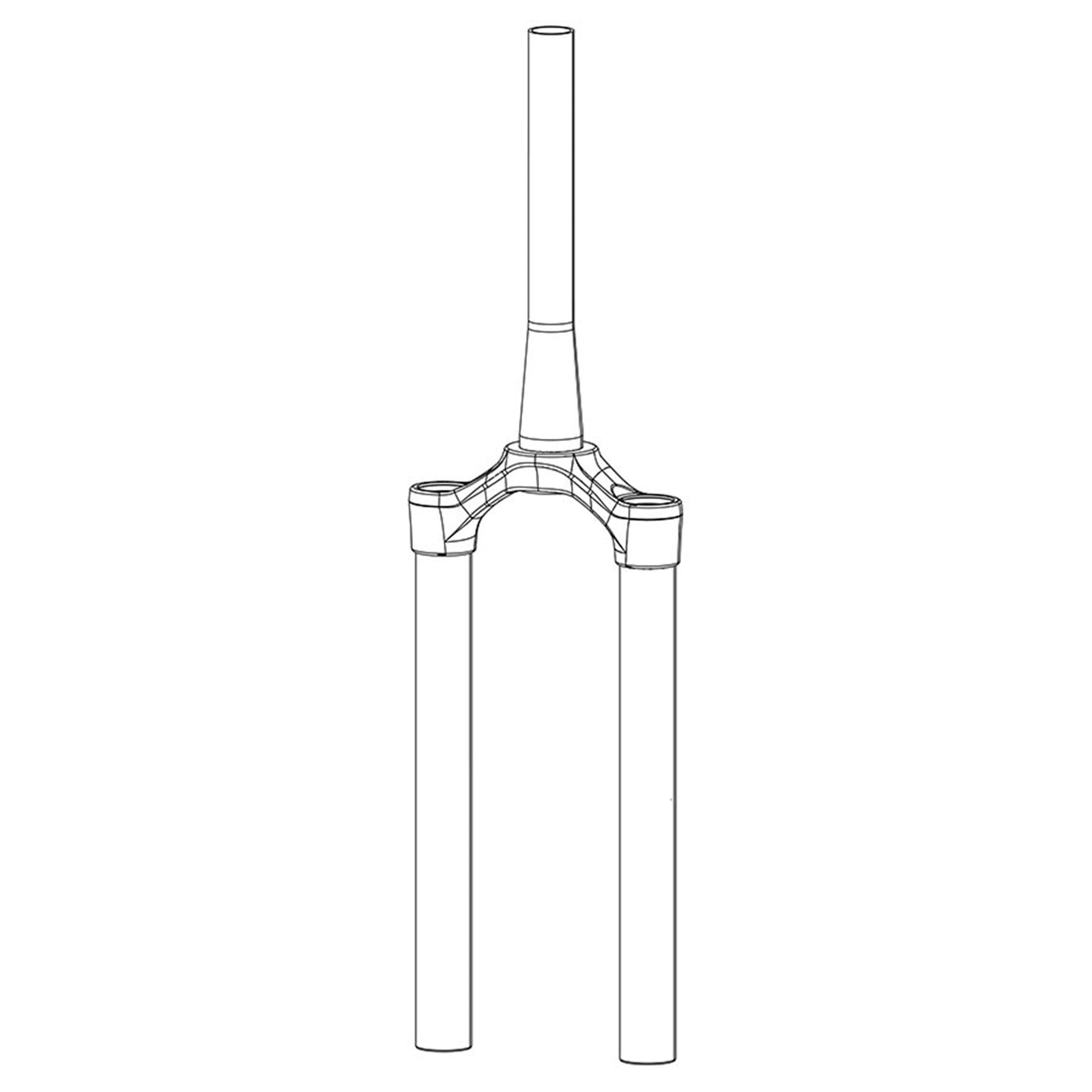 RockShox Fork CSU for Lyrik/Yari DPA 27B Diffusion Black 11.4018.008.455_1126002